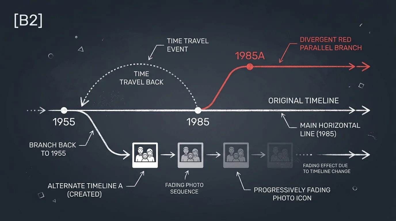 Divergent 1985A timeline branch