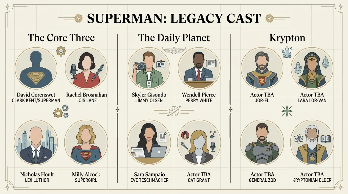 Superman cast grid roles