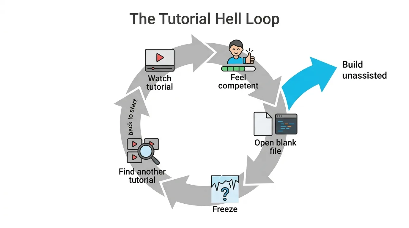 Tutorial hell loop escape