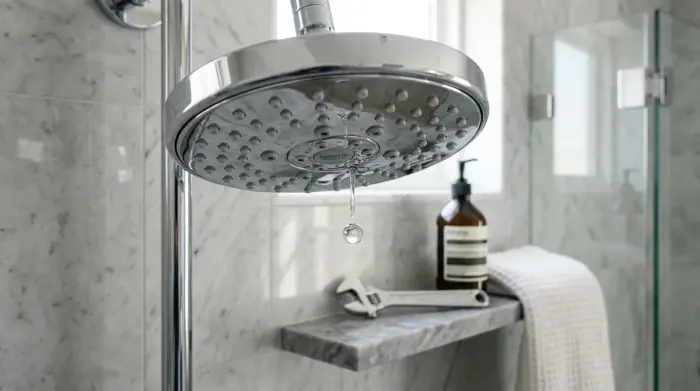 leaky shower head repair
