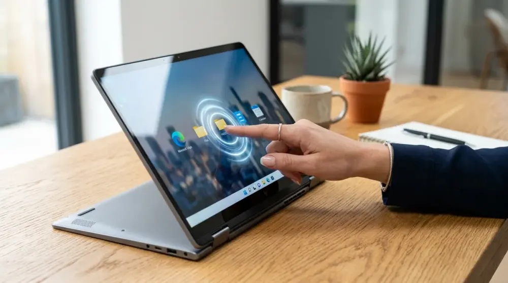 Chromebook touch screen settings