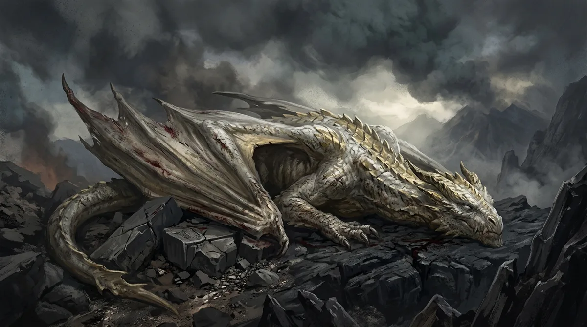 Sunfyre dragon injury