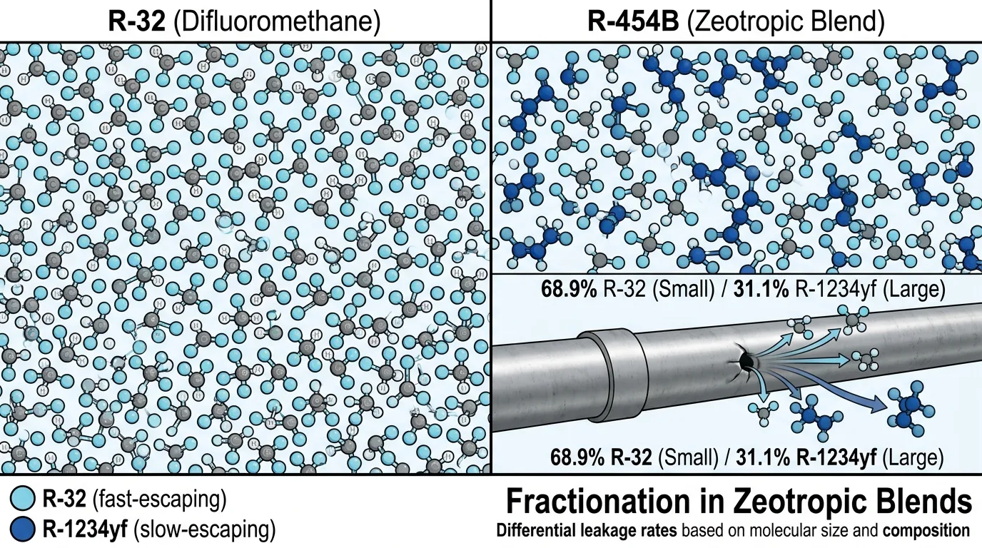 R-32 R-454B refrigerant comparison