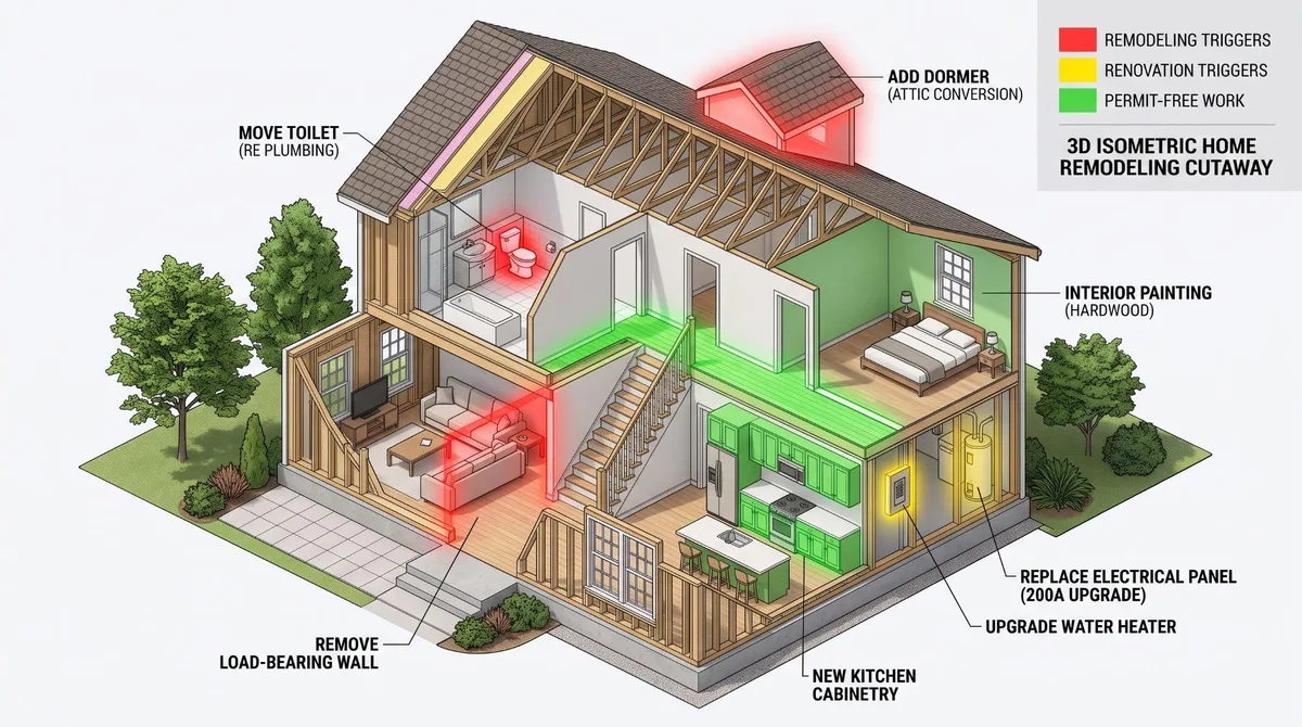 remodel vs renovation comparison
