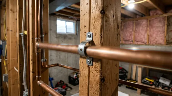 water hammer pipe banging